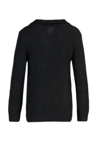 TRENDYOLMİLLA MEN DARK anthracite Regular Fit Woolly Zippered Turtleneck Knitwear Sweater - Image 13