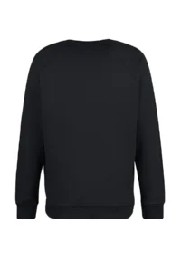 TRENDYOLMİLLA MEN Black Oversized/Wide Cut Inside Fleece/Warm Raglan Sleeve Sweatshirt - Image 6