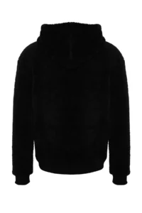 TRENDYOLMİLLA MEN Black Regular/Normal Cut Full Zipper with pocket Fleece Sweatshirt-Cardigan - Image 7