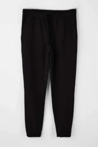 TRENDYOLMİLLA MEN Black Regular/Normal Cut Pocket Tops Etiket Detailed Tyre Hem Tracksuit - Image 5