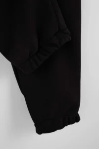 TRENDYOLMİLLA MEN Black Regular/Normal Cut Pocket Tops Etiket Detailed Tyre Hem Tracksuit - Image 7