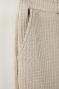 TRENDYOLMİLLA MEN Stone Regular/Normal Cut textured Light Hem Sweatpants - Image 2
