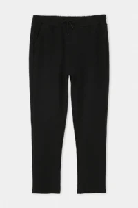 TRENDYOLMİLLA MEN Black Regular Fit Tok Material Knitting Pants Sweatpants - Image 11