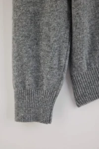 TRENDYOLMİLLA MEN Wardrobe Essentials Anthracite Regular 100% Wool Premium Crew Neck Basic Sweater - Image 5