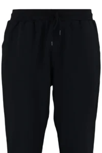 TRENDYOLMİLLA MEN Black Basic Regular/Normal Cut Tyre Hem Jogger Sweatpants - Image 8