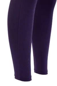 TRENDYOLMİLLA Purple Wide Waist Elastic Ekstra Shaping Tam Size Knitting Sports Leggings - Image 5