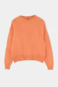 TRENDYOLMİLLA Salmon Wide Pattern Soft textured Basic Knitwear Sweater - Image 6