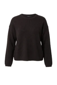 TRENDYOLMİLLA Brown More Sustainable Cotton Wide Pattern Basic Knitwear Sweater - Image 4
