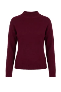 TRENDYOLMİLLA Black-Burgundy Basic 2 Sets Paket Knitwear Sweater - Image 12