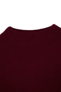 TRENDYOLMİLLA Black-Burgundy Basic 2 Sets Paket Knitwear Sweater - Image 13
