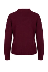 TRENDYOLMİLLA Black-Burgundy Basic 2 Sets Paket Knitwear Sweater - Image 14