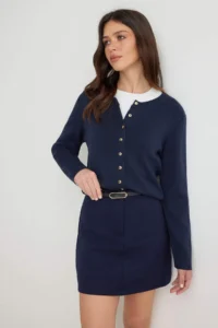 TRENDYOLMİLLA Dark NAVY Shorts & Bermuda - Image 2