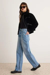 TRENDYOLMİLLA BLUE Super High Waist Straight jeans - Image 2