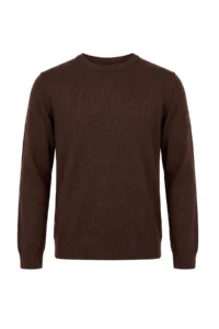 TRENDYOLMİLLA Wardrobe Essentials Brown Oversized Soft Woolly Basic Knitwear Sweater - Image 6