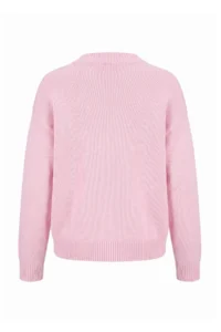 TRENDYOLMİLLA petite PINK V-neck Soft textured Knitwear Sweater - Image 7