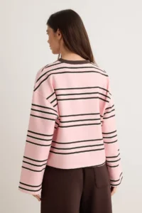 TRENDYOLMİLLA PINK Knitting Sweatshirt - Image 4