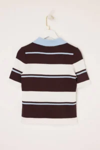 TRENDYOLMİLLA Brown Summer Premium Special Thread Knitwear Blouse - Image 6