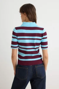 TRENDYOLMİLLA Burgundy*001 Summer Premium Special Thread Knitwear Blouse - Image 4