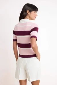 TRENDYOLMİLLA PINK Summer Premium Thread Knitwear Blouse - Image 4
