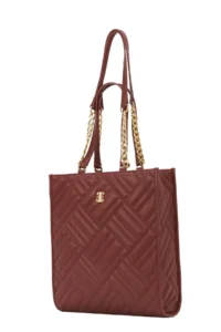 Pierre Cardin Burgundy Women Shoulder Bag - Image 3