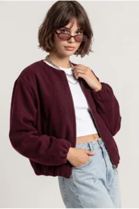 Drop by TrendyolMilla Crew Neck Front Zippered Cardigan