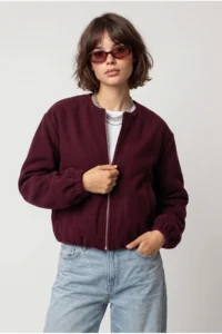 Drop by TrendyolMilla Crew Neck Front Zippered Cardigan - Image 2
