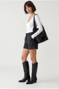Drop by TrendyolMilla Anthracite Bowl with pocket Shorts